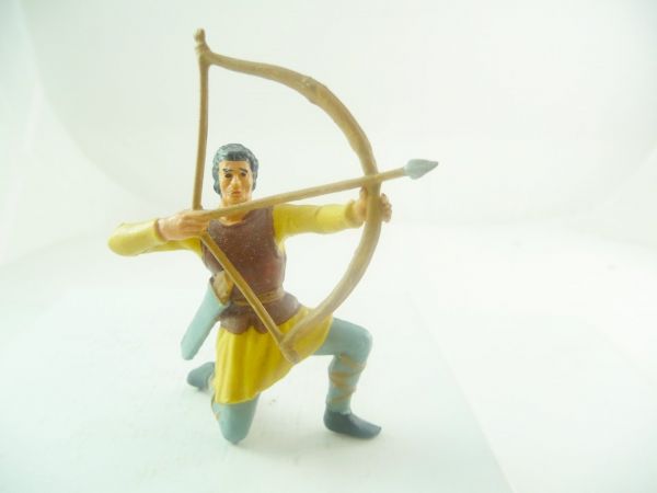 Preiser 7 cm Bayeux Norman kneeling shooting with bow - brand new
