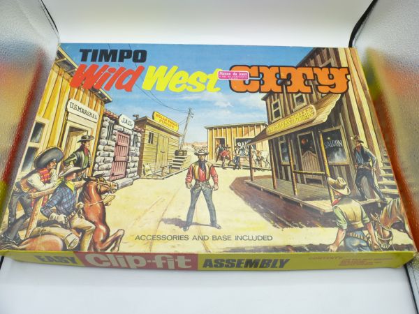 Timpo Toys Wild West City Easy Clip-fit Assembly - rare large pack