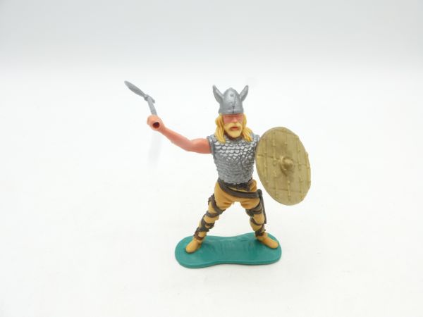 Timpo Toys Viking standing with large battle axe + shield