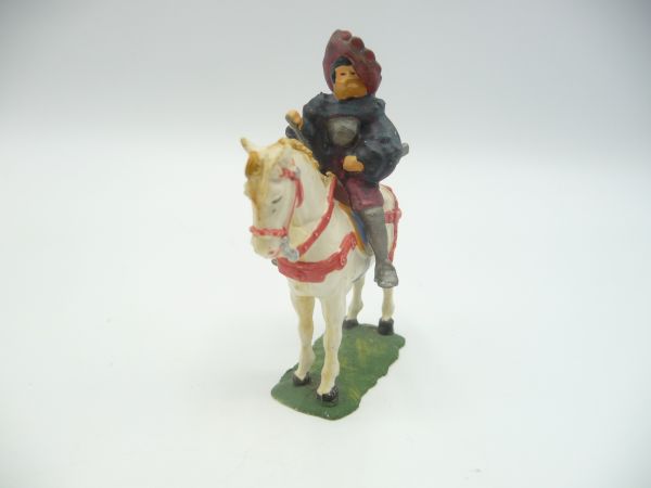 MT-Figur Lansquenet, captain / rider (suitable for e.g. 4 cm Elastolin horses)