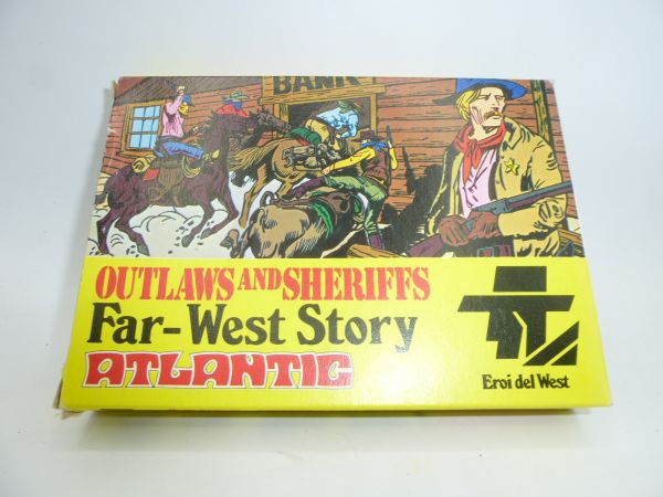 Atlantic 1:72 Far West Story: Outlaws + Sheriffs, No. 1014 - orig. packaging