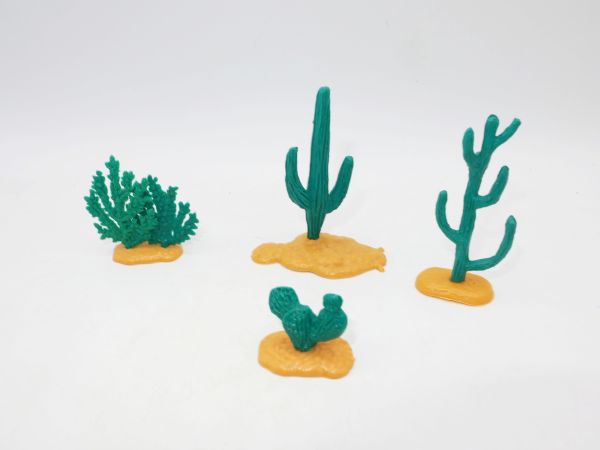 Timpo Toys 4 cacti, dark green