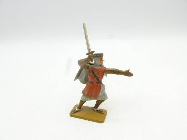 Starlux Ritter mit Schwert + Umhang - frühe Figur