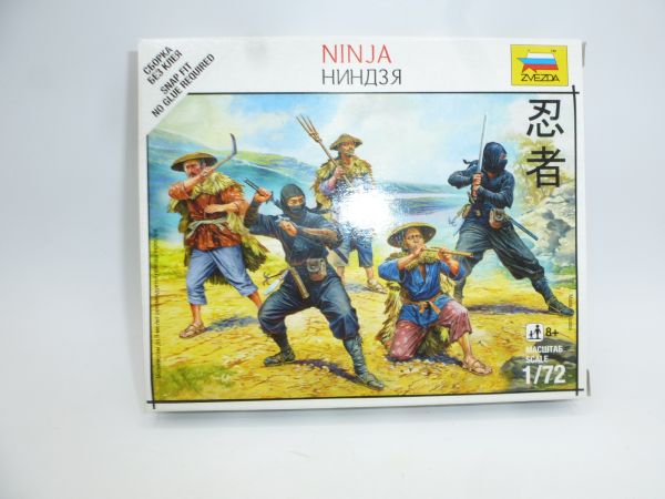 Zvezda 1:72 Ninja, No. 6406 - orig. packaging, on cast