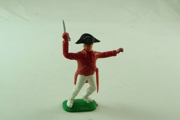 Timpo Toys Am. War of Independence; Englishman, striking with sabre from above