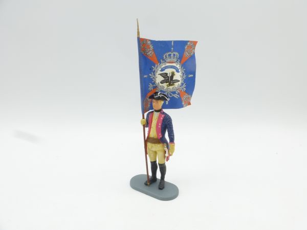 Preiser 7 cm Prussians: Flag bearer standing, No. 54117 (Inf. Reg. 7)