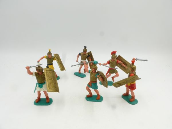 Timpo Toys Group of Romans on foot (6 figures)