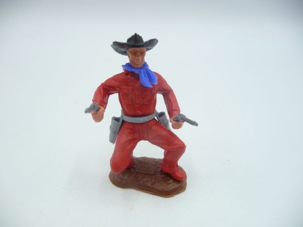 Timpo Toys Cowboy 2. version crouching with 2 pistols - nice combination
