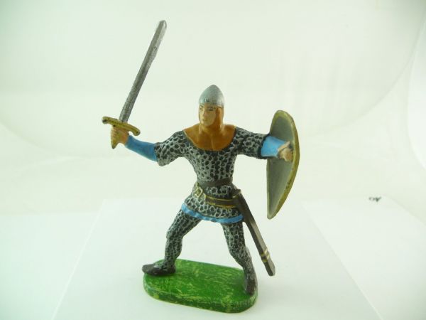Preiser 7 cm Bayeux Norman with sword + shield - brand new