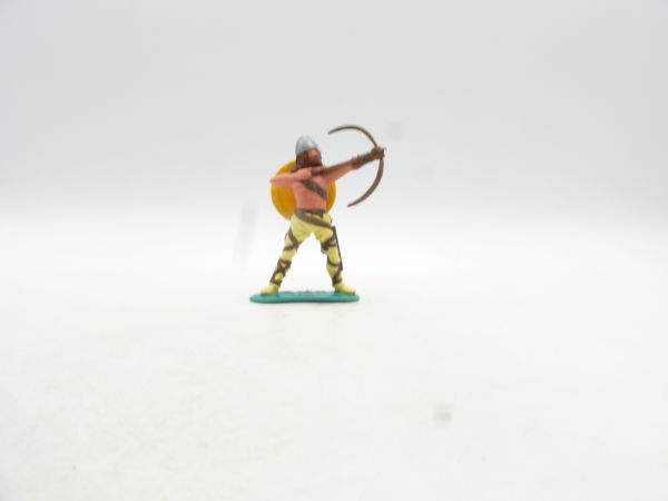 Timpo Toys Bogenschütze mit gelbem Schild