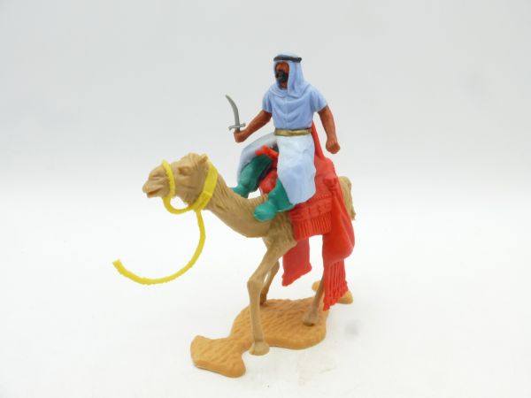 Timpo Toys Camel rider light blue, green inner pants - variant