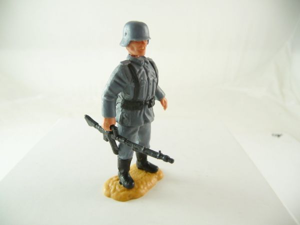 Timpo Toys Deutscher Soldat WW 2 mit Maschinengewehr 