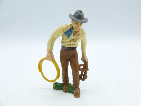 Heimo Cowboy walking with halter + lasso - great early version