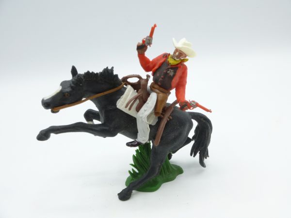 Britains Swoppets Sheriff riding on rearing horse - great figure