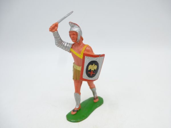 Heimo Roman advancing with sword + shield (hard plastic)