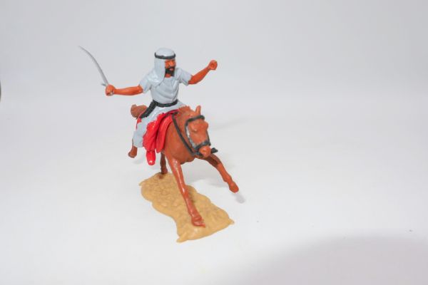 Timpo Toys Arab riding grey with sabre