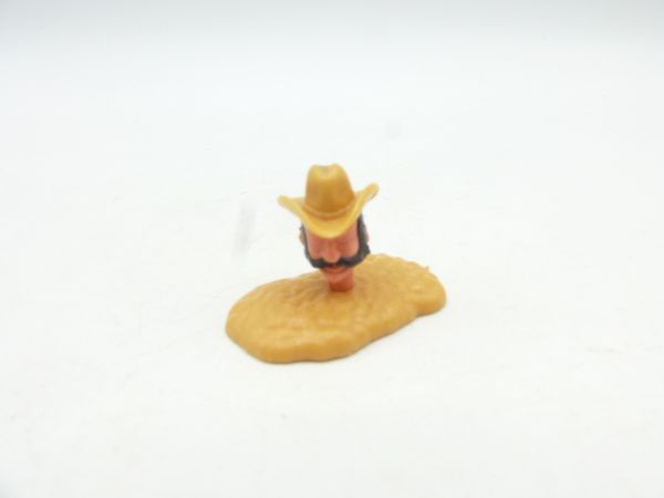 Timpo Toys Cowboy 3. Version, beiger Stetson mit Farbverlauf