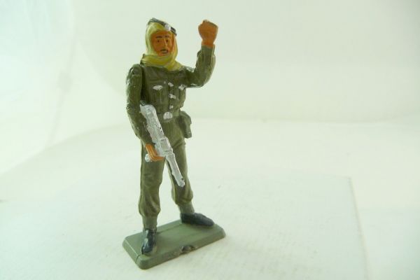 Starlux Soldier with MG, arms up