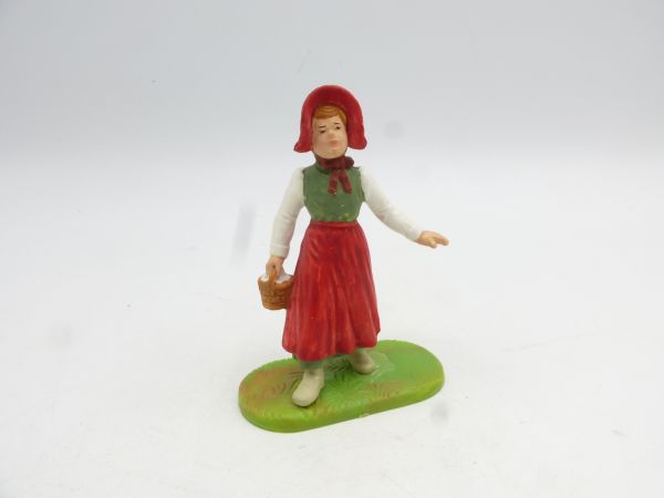 Preiser 7 cm Settler girl, No. 7709 - rare