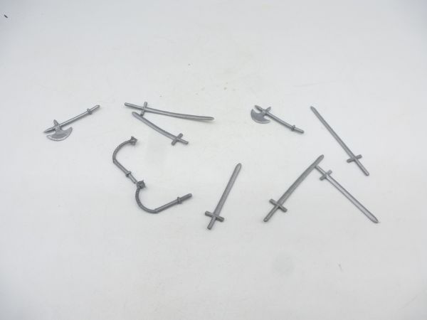 Timpo Toys 10 knight weapons, mixed