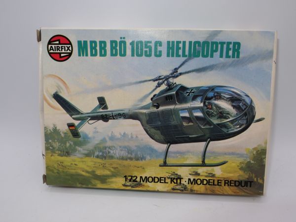 Airfix 1:72 MBB BÖ 105c Helicopter, No. 61068 , on cast