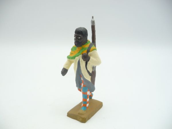 Modification 7 cm Soldier colonial period with rifle - marked with Lineol