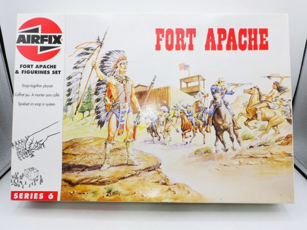 Airfix 1:72 Fort Apache Snap-together Playset, Nr. 6703 - OVP