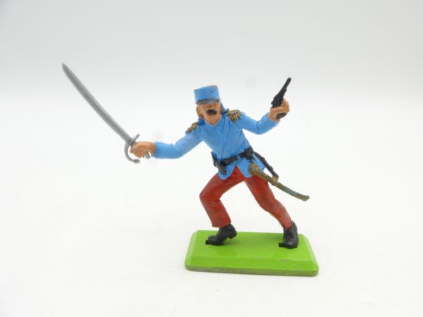 Britains Deetail Foreign legionnaire, officer with sabre + pistol - top condition