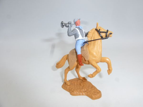 Timpo Toys Southerner 2nd version riding with trumpet