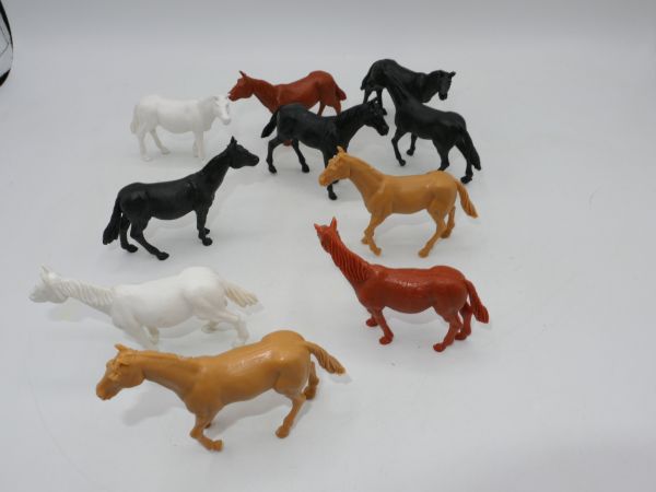 Timpo Toys Pasture horses (10 pieces), mixed