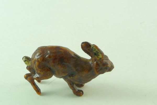 Elastolin Großer Hase, laufend, Nr. 4125 ca. 5 cm - sehr guter Zustand