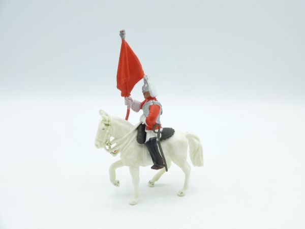 Britains Swoppets Life Guards: Standard-bearer on horseback