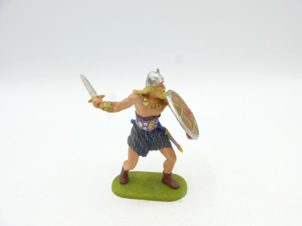 Preiser 7 cm Viking attacking with sword, No. 8506 - top condition