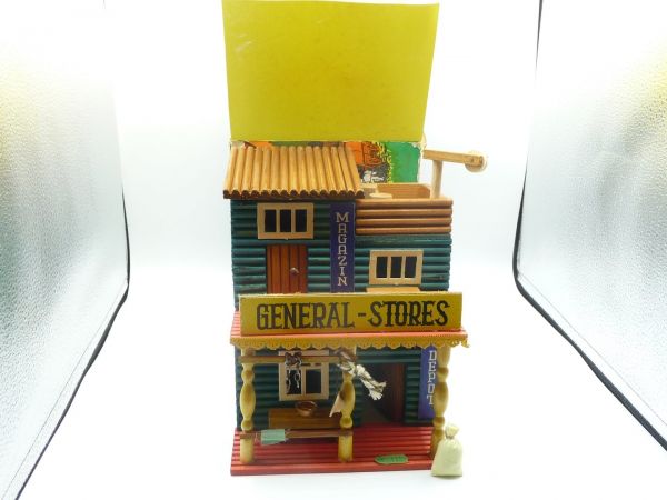 Demusa General Store, zweistöckig - seltene Farbe, tolle Detailarbeit