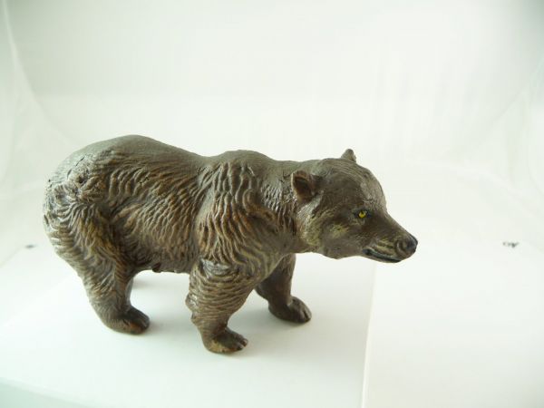 Elastolin Masse Brown bear standing - great painting, top condition