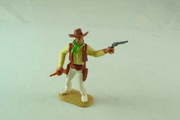 Timpo Toys Cowboy 2. Version mit seltenem Oberteil