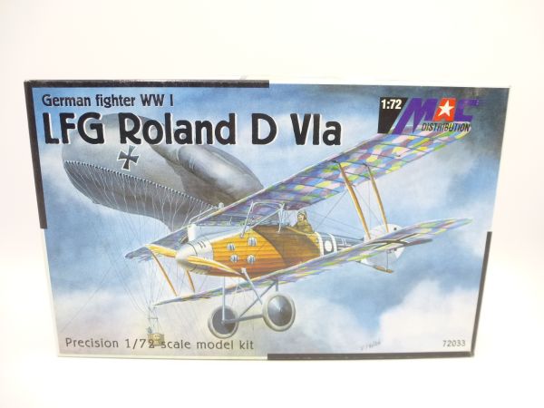 MAC Distribution 1:72 German fighter WW I "LF6 Roland D VI a", Nr. 72033 - OVP