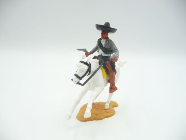 Timpo Toys Mexican riding, grey/white, 2 pistols firing