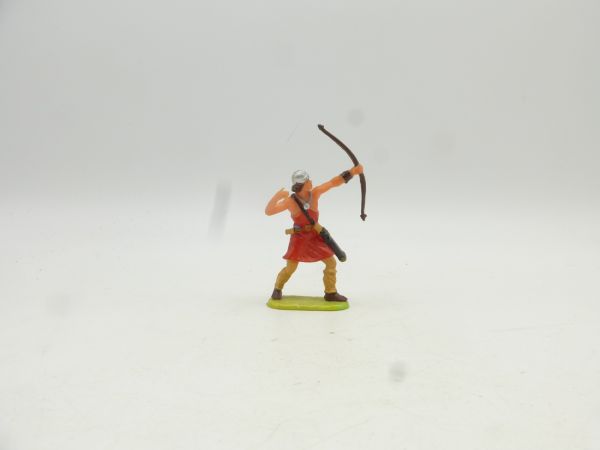 Elastolin 4 cm Archer, shooting upwards, No. 8644
