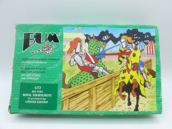 BUM 1:72 Royal Tournament, Ref. No. 0184 - orig. packaging, parts on the casting