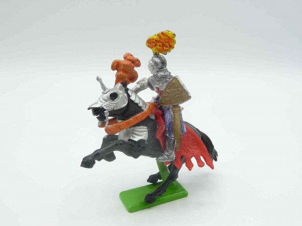Britains Deetail Knight (made in China), rider with mace down
