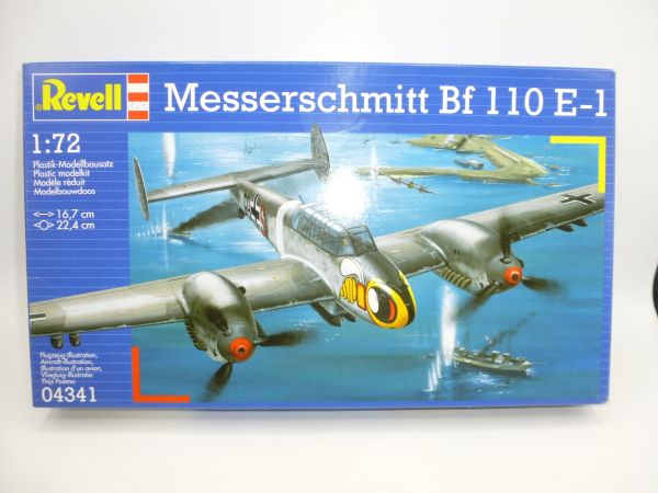 Revell 1:72 Messerschmitt BF 110 E-1, Nr. 4341 - OVP, am Guss