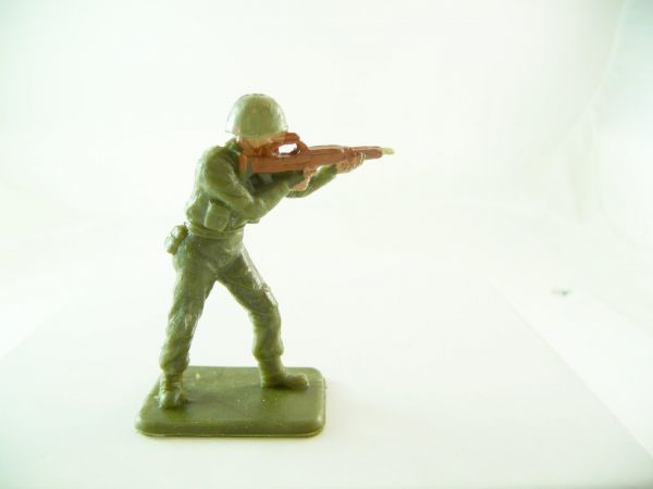 Crescent Soldat stehend Gewehr schießend, ca. 5 cm hoch