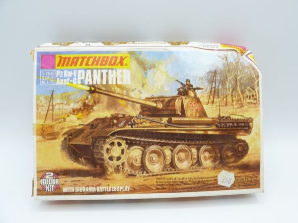 Matchbox 1:76 Pz Kw.V Ausf. G PANTHER PK-73 - closed box (traces of storage)