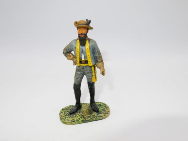 Germania 7 cm Civil War: Southern officer, arm in side