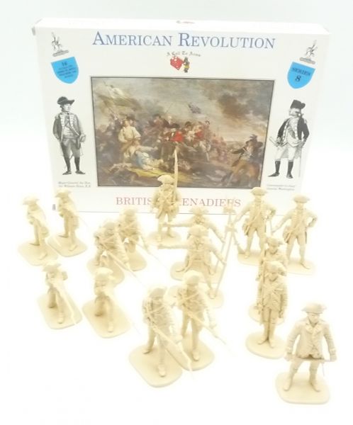 A Call to Arms 1:32 American Revolution; British Grenadiers Series 8 (16 Figuren) - OVP