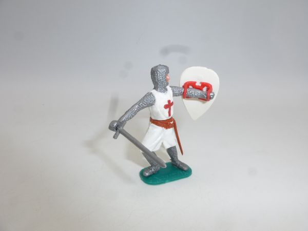 Timpo Toys Kreuzritter 1. Version stehend mit Schwert