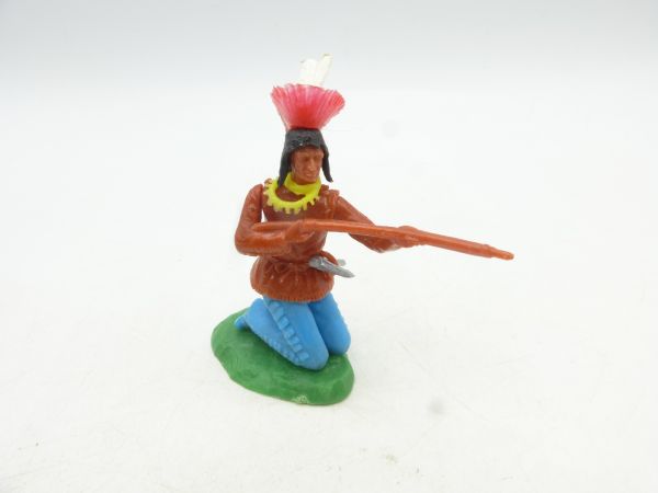 Elastolin 5,4 cm Iroquois kneeling shooting