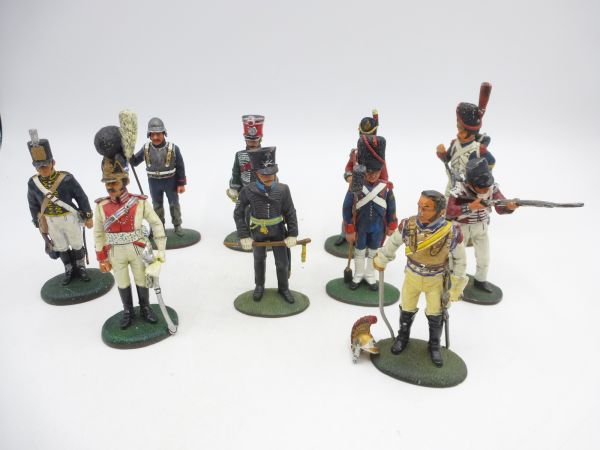 del Prado Waterloo Fußsoldaten (10 Figuren)