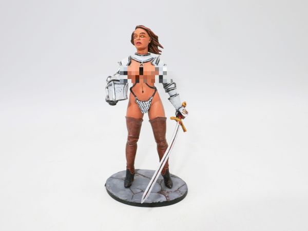 Andrea 3D Warrior Girl (Höhe 95 mm)